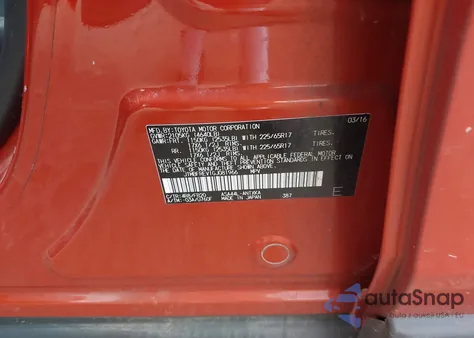 2016 Toyota Rav4 Le z USA, uszkodzony, nr VIN JTMBFREV1GJ081966